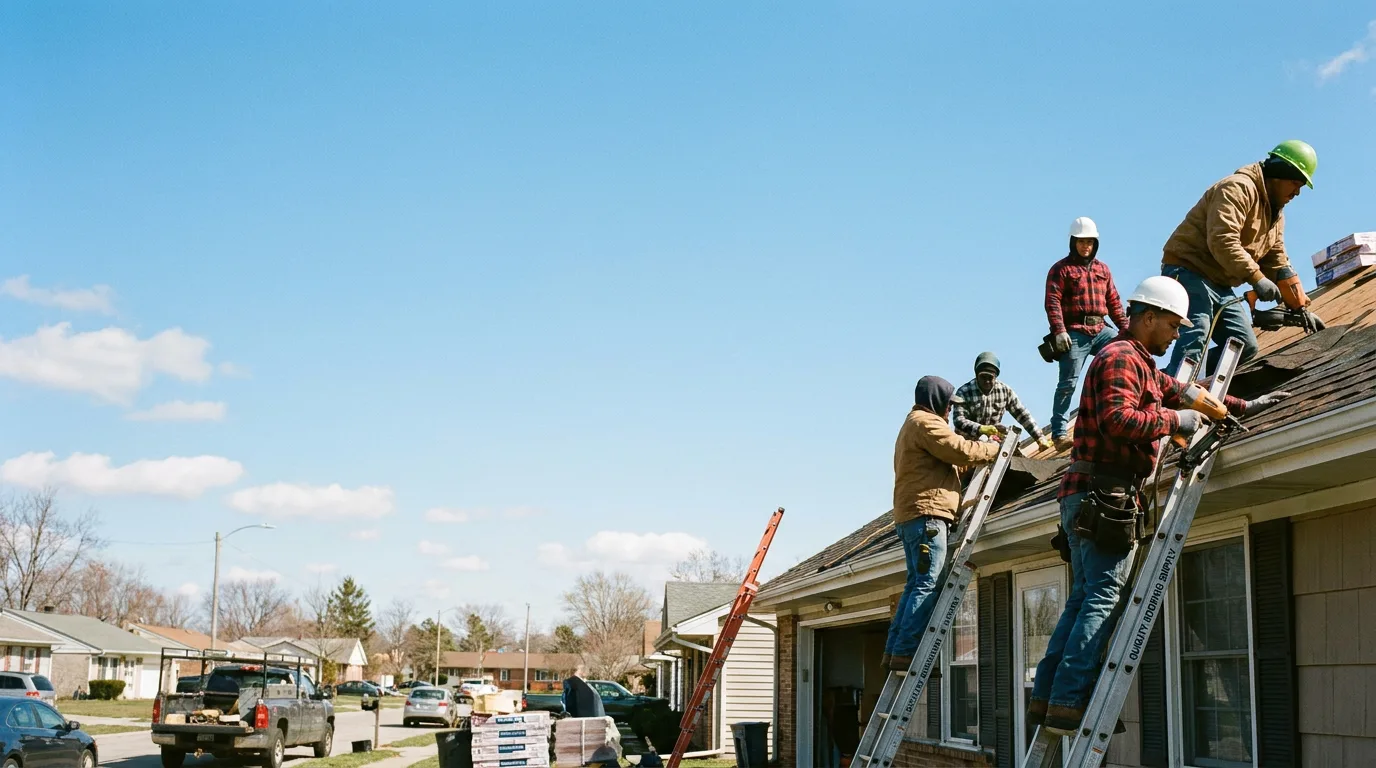 Roofing in Michigantown, IN near me